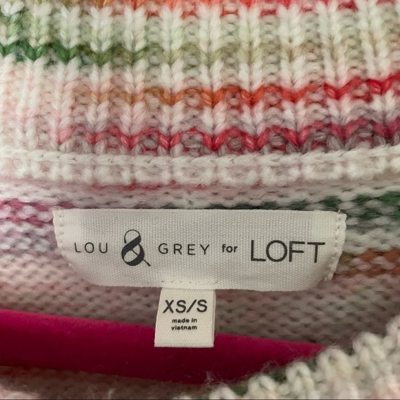 Lou and Grey rainbow striped sweater - Picture 6 of 9